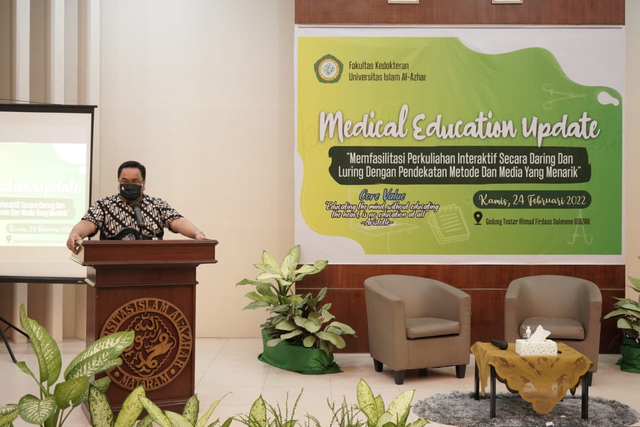 Jelang Semester Genap TA 2021/2022, Dosen FK UNIZAR Ikut Medical Education Update