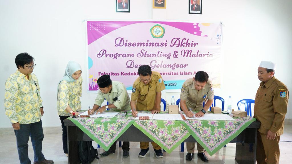 FK Unizar Gelar Diseminasi Akhir Program Stunting dan Malaria di Desa Gelangsar, Lombok Bara