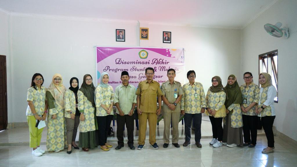 FK Unizar Gelar Diseminasi Akhir Program Stunting dan Malaria di Desa Gelangsar, Lombok Bara